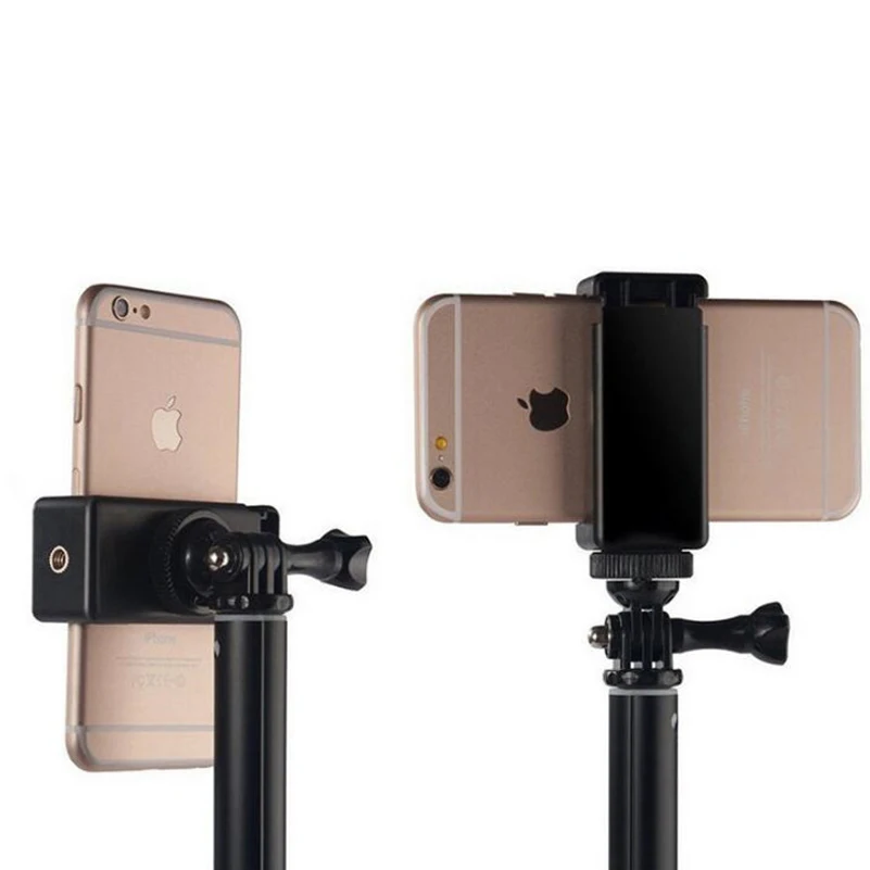 Universal Phone Clip Bracket Selfie Holder Mount Tripod Monopod Stand for Smartphone Tripod/Monopod Stand