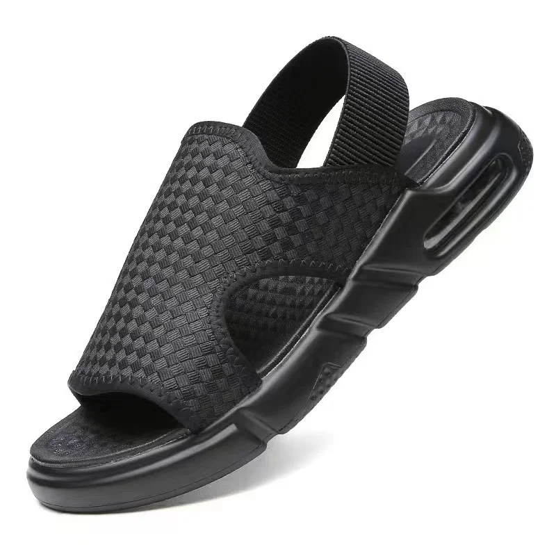 Mens Shoes Outdoor Breathable Comfort Slip on Plus Size Open Shoes Casual Men Sandals Summer Shoes Sandal Sandalias