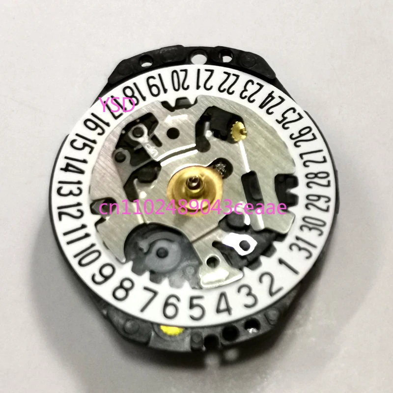 

10Pcs VX82E Quartz Movement 3 Hands 3 - O'clock Window Calendar with Battery for Repair of Japanese VX82E Movement Watches