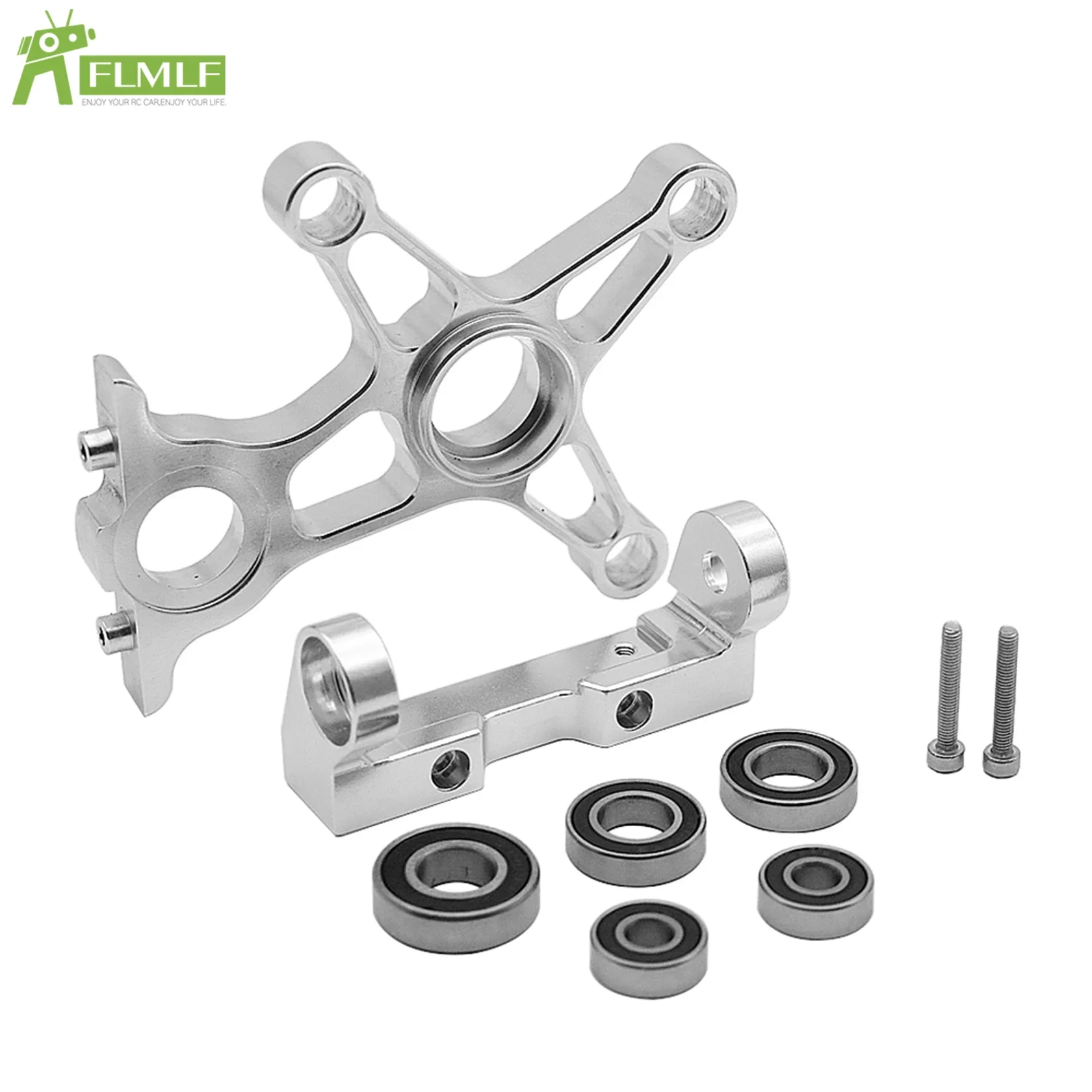 Alloy CNC Clutch Bracket Set Fit for 1/5 HPI FG Monster Hummer Truck ROFUN ROVAN Big Monster Rc Car Toys Games Parts