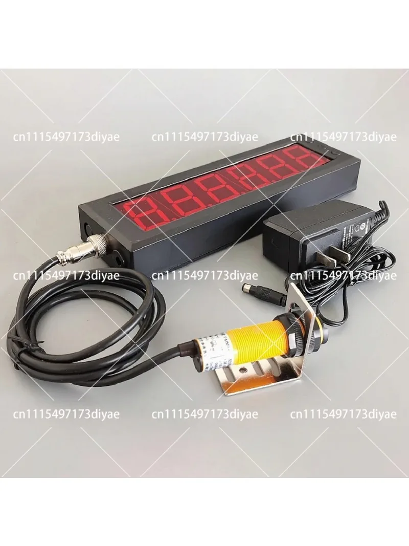 Automatic Infrared Sensor Counting Machine with Digital Display, 30CM Large Screen Single Head Counter for Conveyor Line