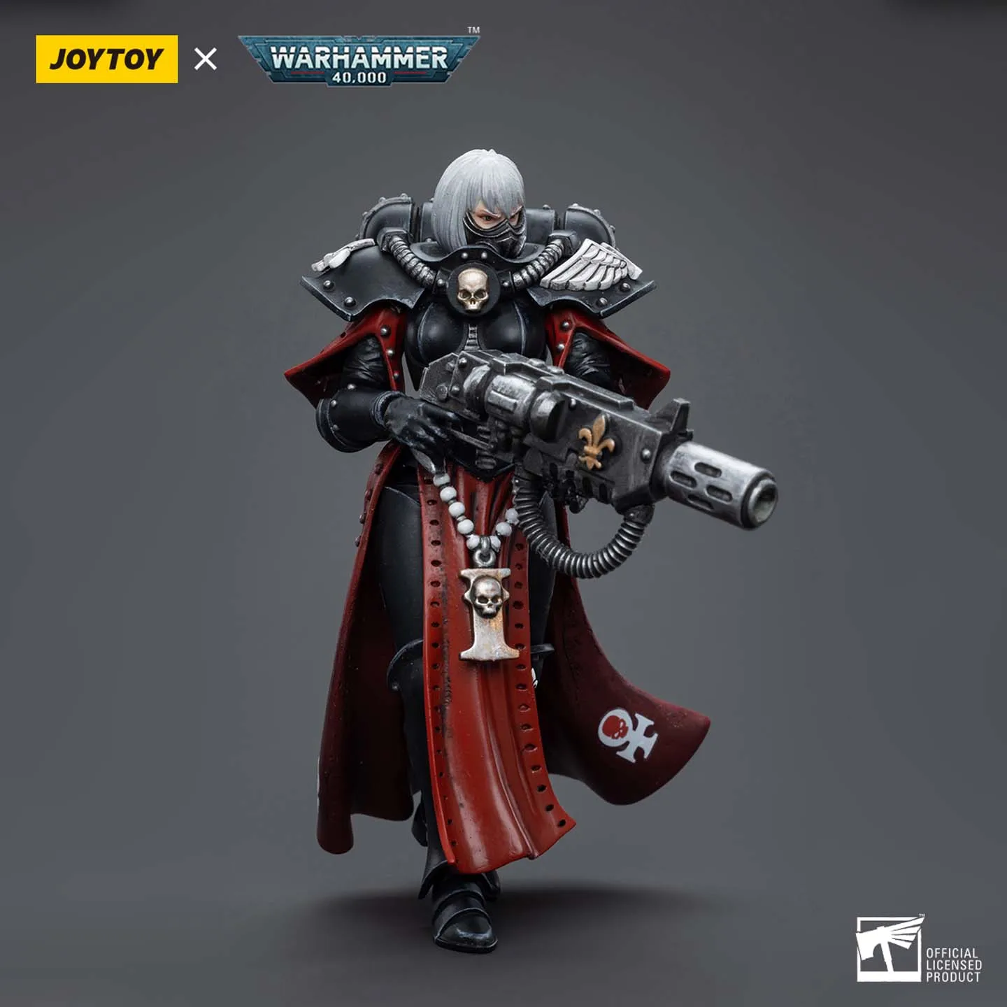 

JOYTOY Dark Source Warhammer 40k Combat Nun Team JT3860 Nun Combat Nun Ju Lei Mobile Soldier Model Play Model 1/18 Игрушка ручной работы