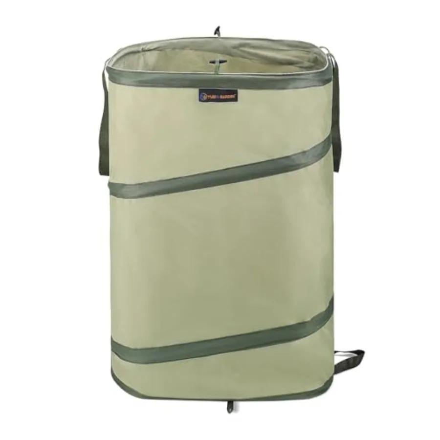 

Складной квадратный контейнер для садовых отходов объемом 46 галлонов, складной мусорный бак для сбора сорняков, листьев, садового и праздничного мусора