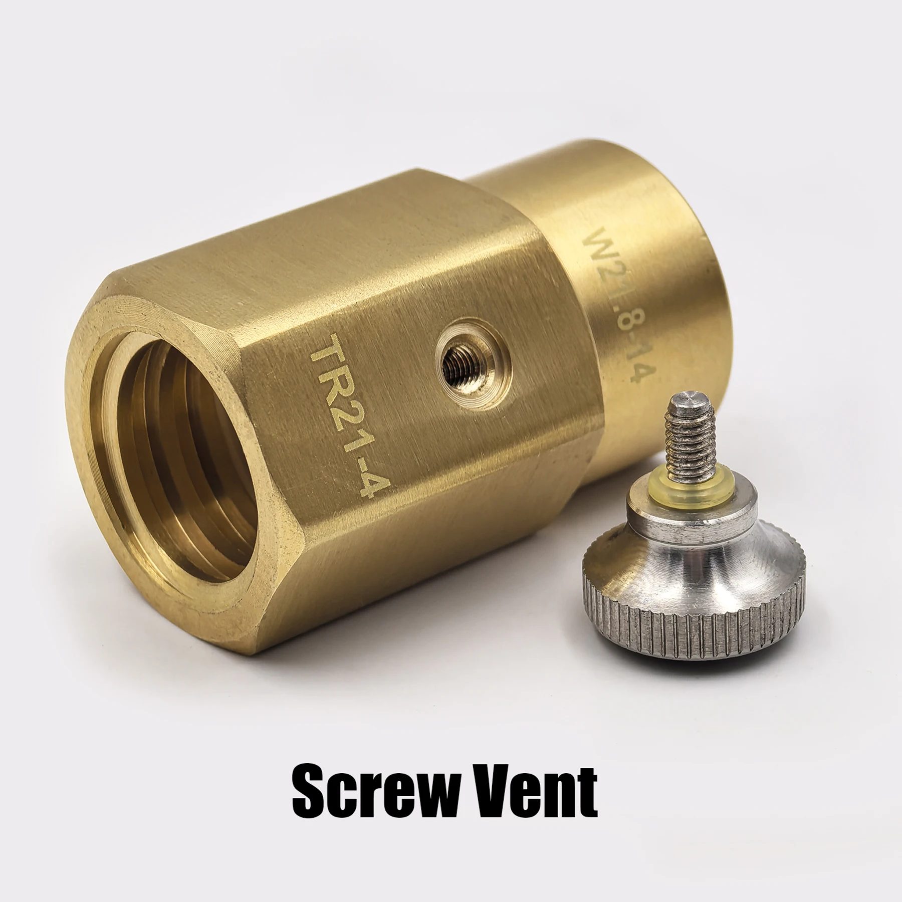 Adaptador CO2 TR21.4 conexión W21.8-14 CGA320 para soda