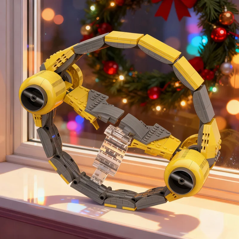 

580pcs MOC Anakin S Hyperdrive Ring Star Battle Model Building Christmas Gifts Blocks Architecture DIY Toys Creative Idea