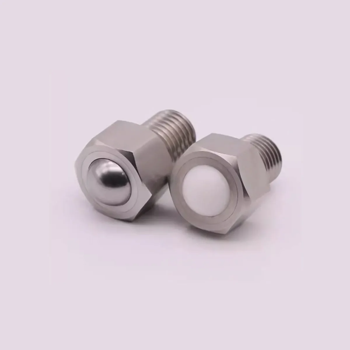 Steel Ball Roller/Universal Rolling Ball Hexagonal Bolt/Platform Bull Eye Screw Stainless Steel Ball Type Casters Wave Beads