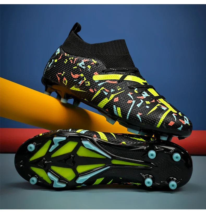 Fußballschuhe für Herren, professionelle Fußballschuhe, Outdoor-Futsal, Unisex, für Rasenplätze, atmungsaktiv, für Training und Wettkämpfe, rutschfeste Fußballschuhe für Gras. – Detail 15