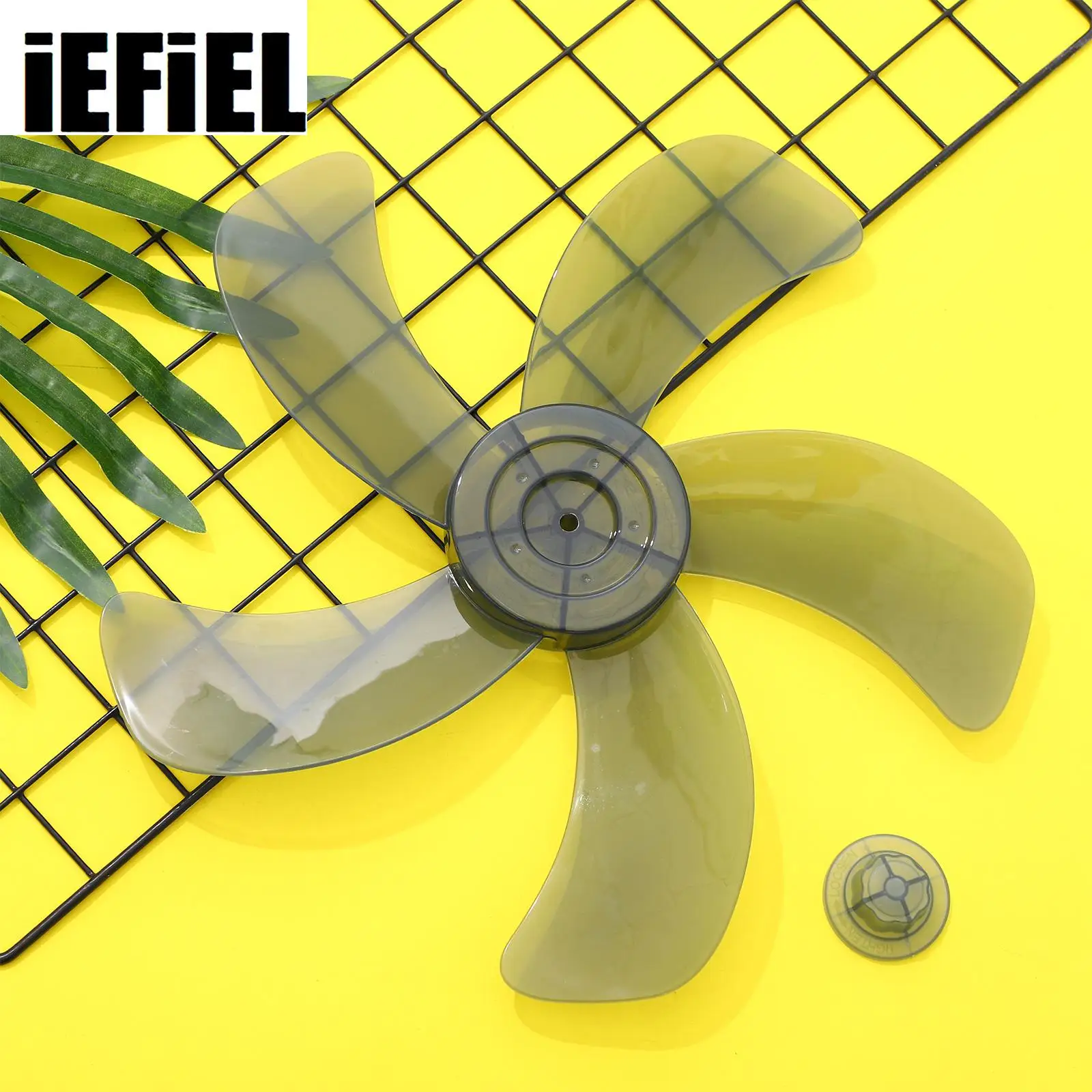 

15-20-дюймовая лопасть вентилятора, универсальная пластиковая лопасть вентилятора для домашнего использования, 3/5 листьев с гайкой, крышка для пьедесталя, настольные вентиляторы, замена лопасти вентилятора
