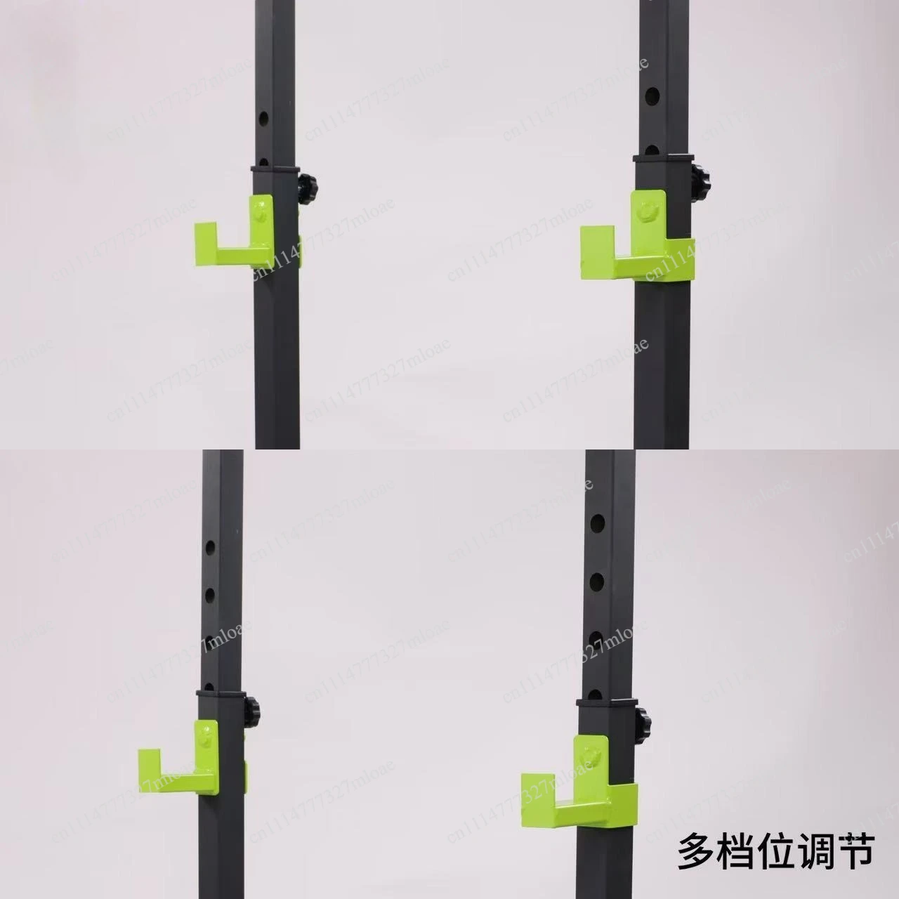 Adjustable Bench Press Rack Indoor Simple Squat Weightlifting Rack Household Fitness Equipment Men's Barbell Rack
