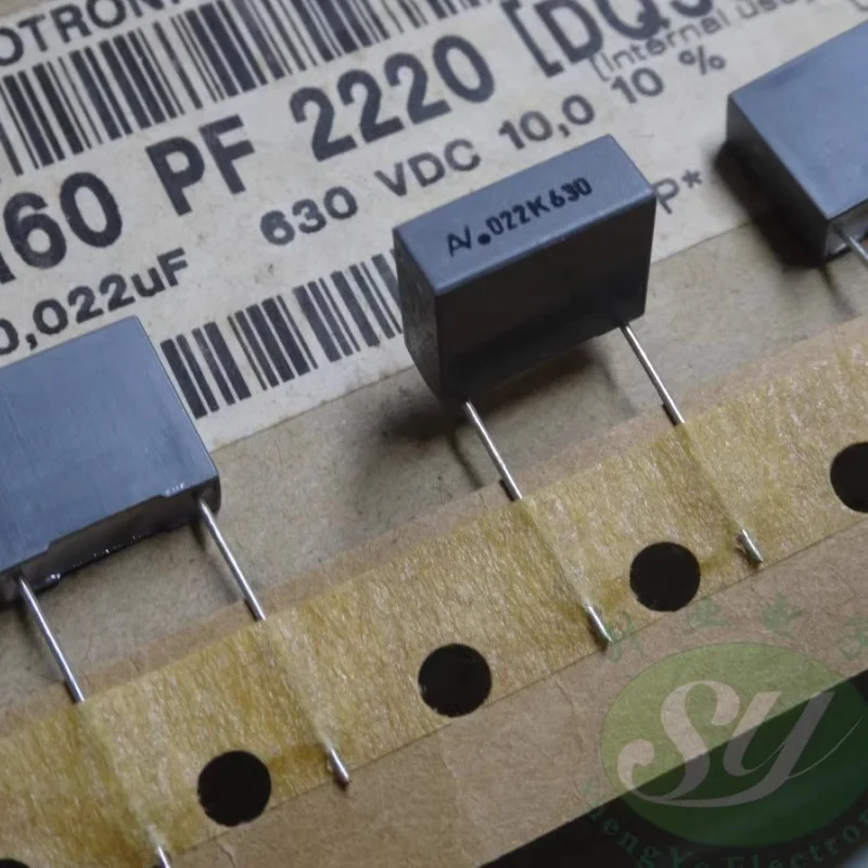 20PCS AV R60 0.022uf 630V 22nf 223 new film capacitor 10MM