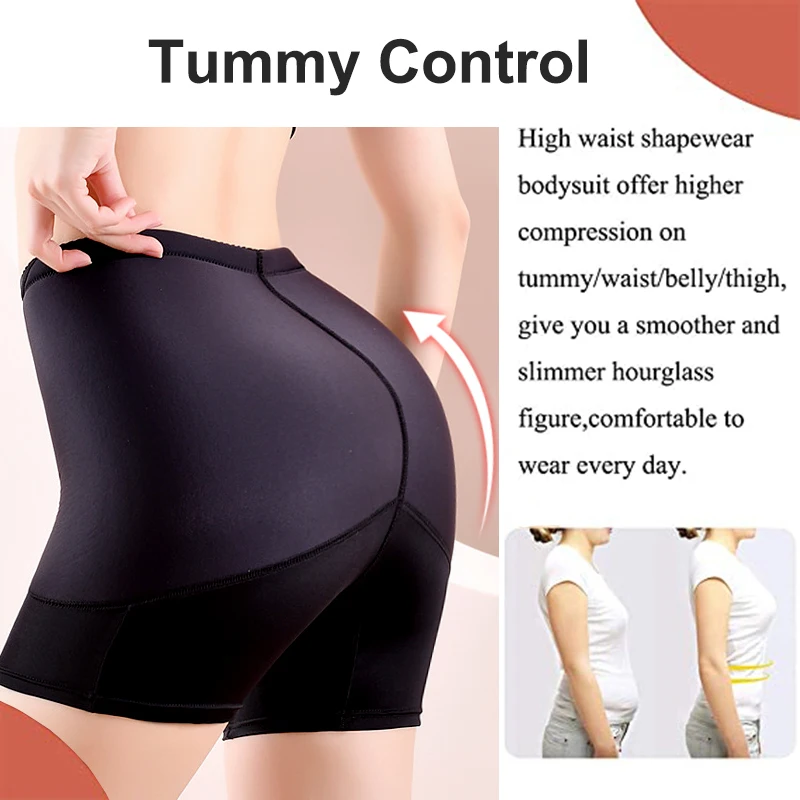 Sponge Hip Pads Lifting Butt Lifter Padded Booty Hip Enhancer Dress Body Shaper Waist Trainer Seamless Underwear Control Panties