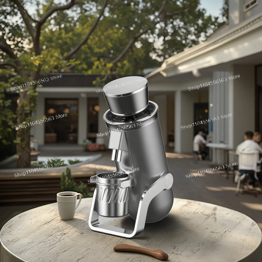 Macinacaffè elettrico portatile professionale in lega di alluminio di alta qualità