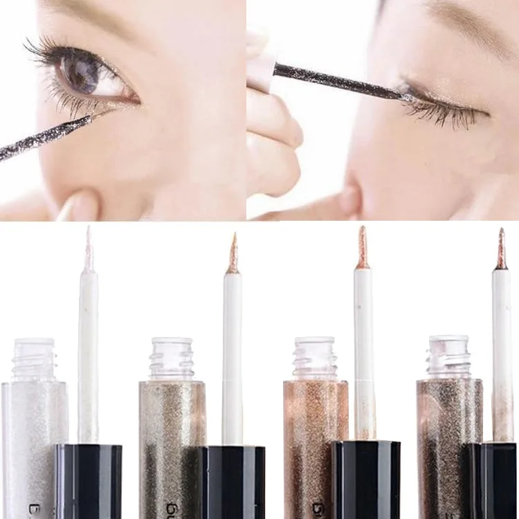 マジカルカラーリキッドアイライナー 光沢があり長持ち、にじまない、ステージアイメイク、カイコペンアイシャドウリキッド