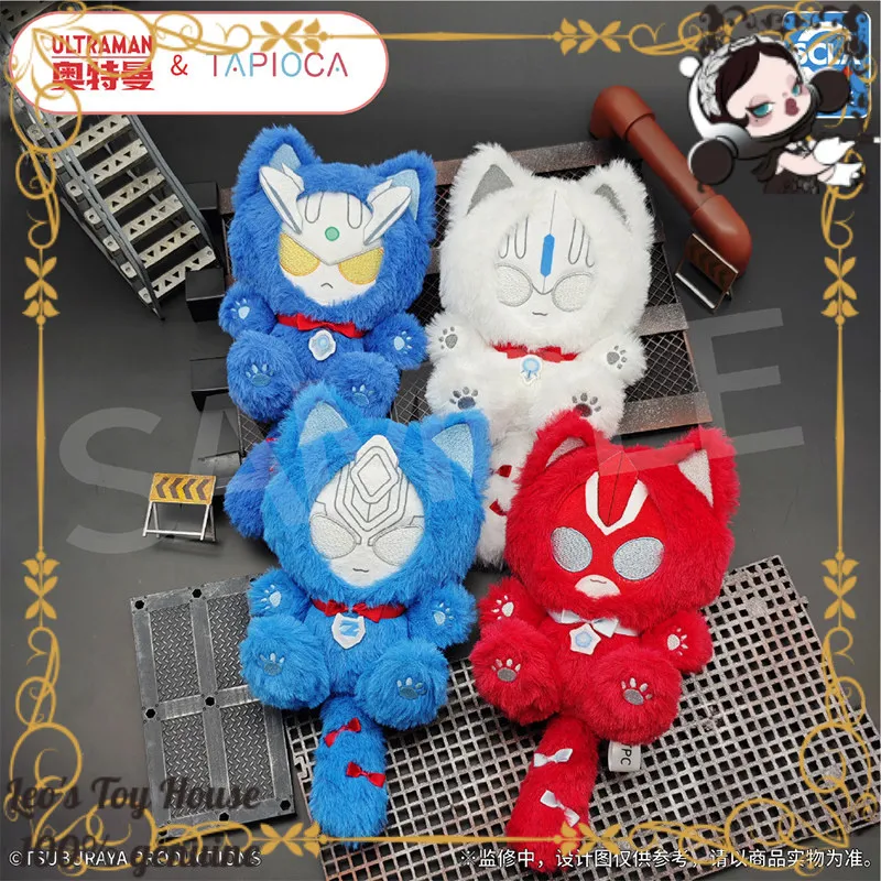 

Официальная плюшевая кукла-кошка TAPI Bowtie от Ultraman, миниатюрная фигурка Nunu для декора стола и в подарок