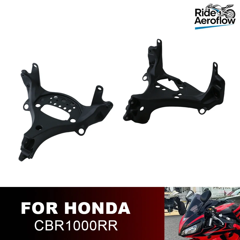 Soporte de plástico para faro delantero de motocicleta, fijaciones para la parte superior, compatible con Honda CBR1000RR de 2008 a 2016 08 09 10 11 12 13 14 15 16