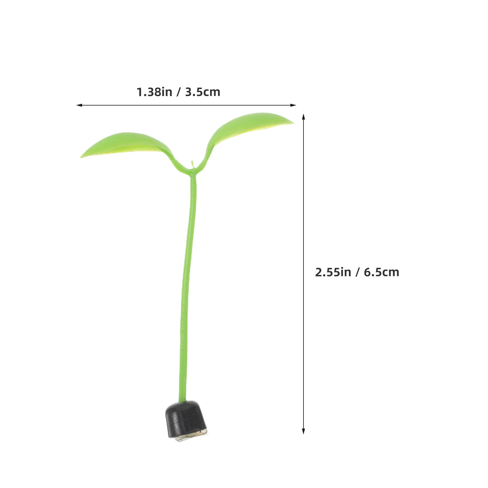 5pcs Electric Scooter Decoration Creative Bean Sprout Exterior Accessory Universal Fit For Bike Mirror Dash Decor Cute 3D