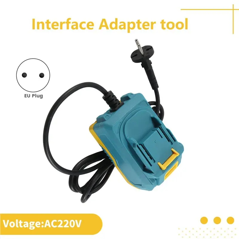 N96R For 18V Interface Compatible 20V/35A DC Power Supply Adapter, EU Plug Type For Electric Tools