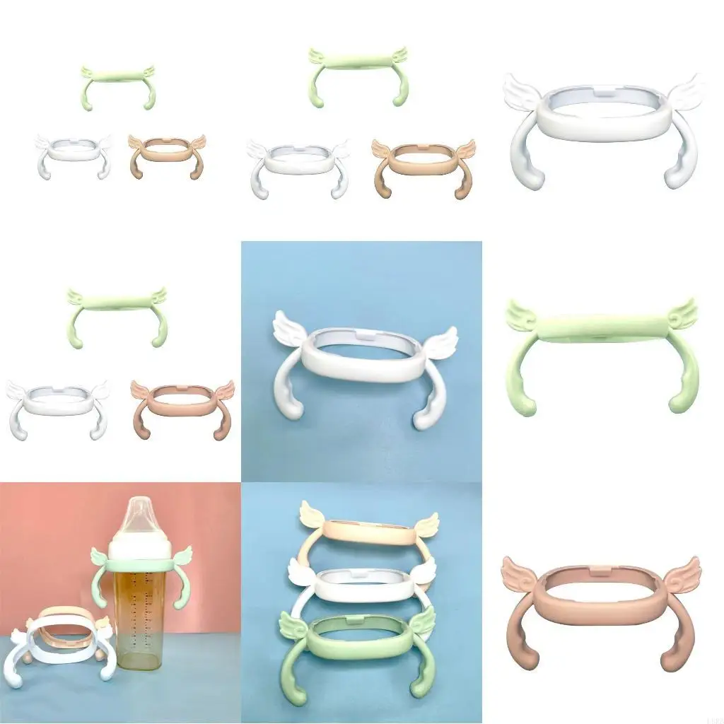 

Newborn Bottle Grip Handle Infants Milk Bottle Hand Shank for L8RB