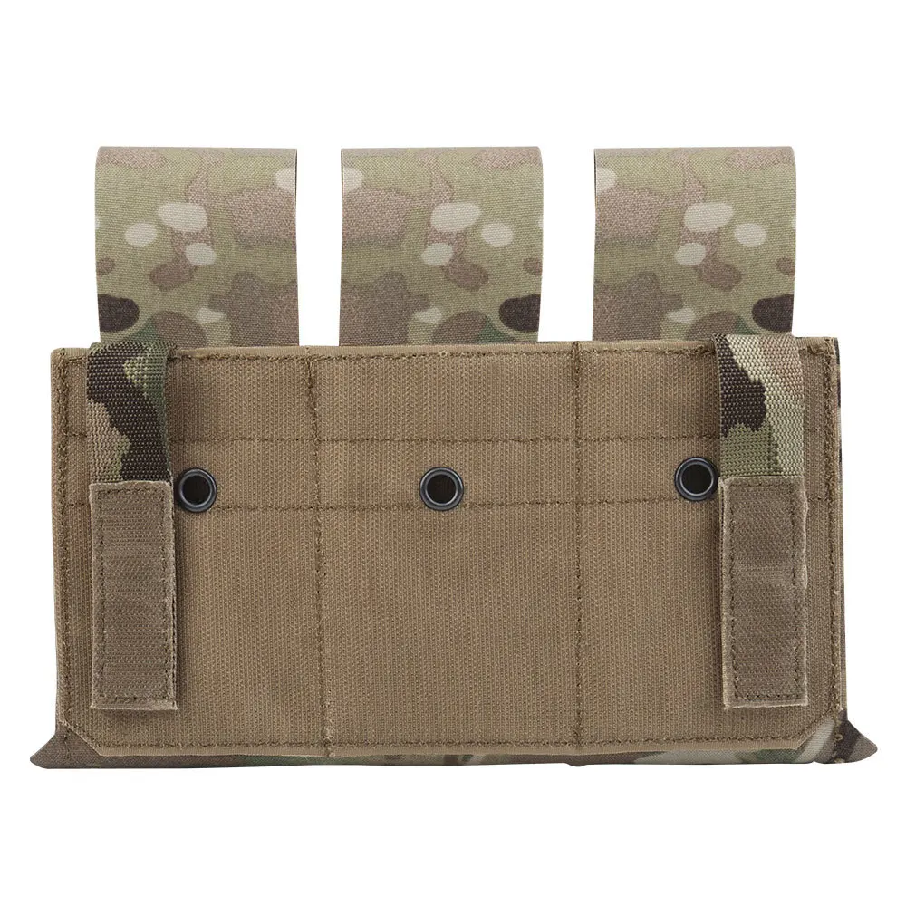 Imagem -04 - Tactical Triplo Magazine Pouch Lado Liberação Buckle Gancho e Loop Anexo g Gancho Gun Pouch Lg3v2 Caça Vest m4 Ar15 ak Rifle