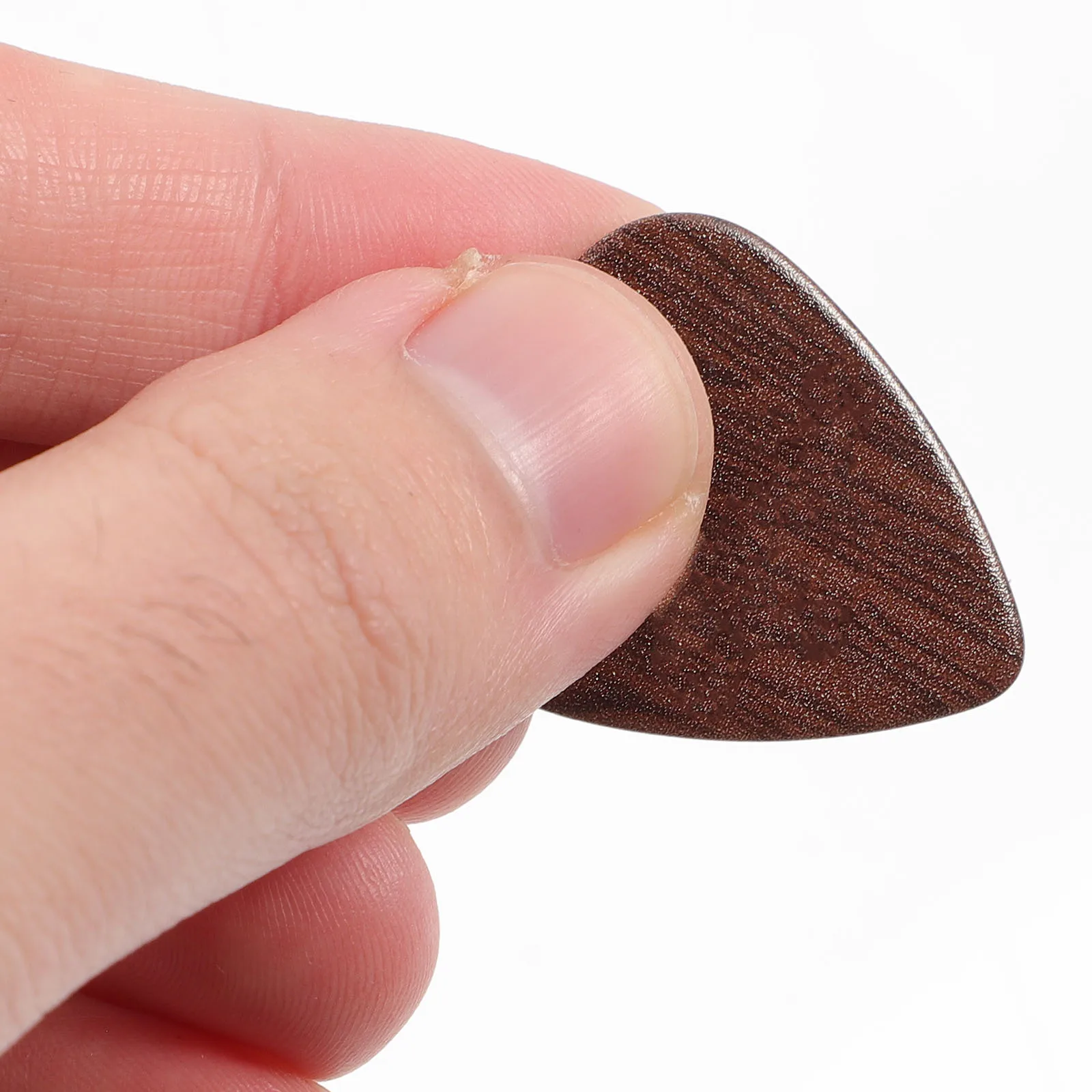 

5pcs Wooden Guitar Picks Durable Smooth Lightweight Portable Folk Electric Ukulele Replacement Parts Guitar Accessories