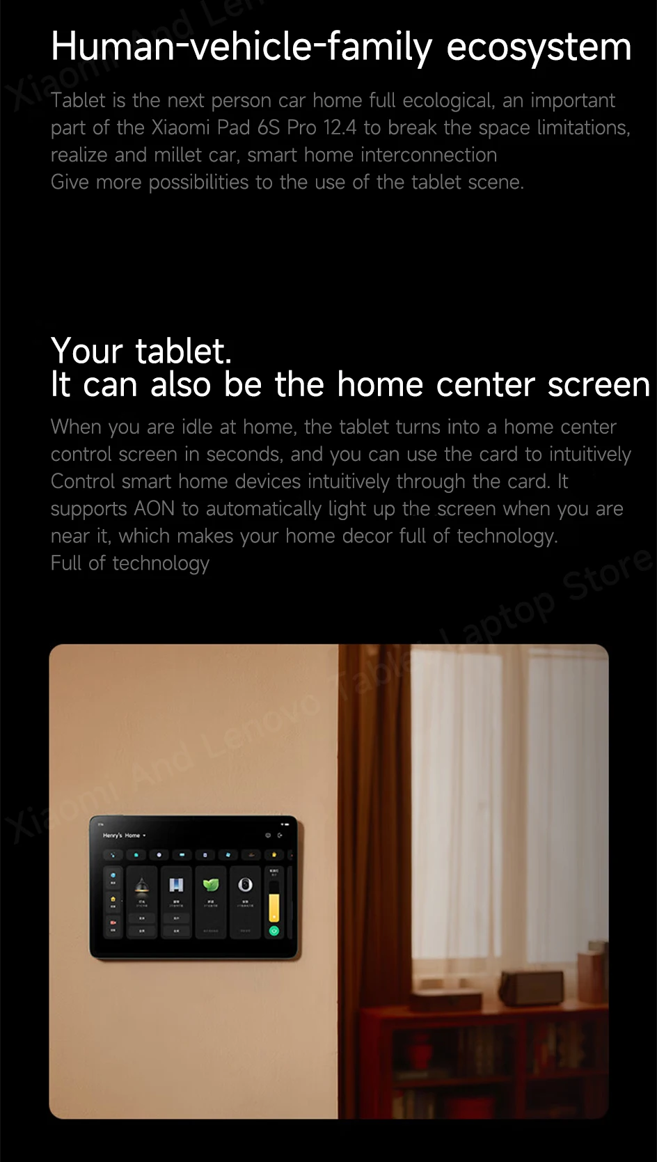 Xiaomi Tablet Xiaomi Pad 6S Pro 12.4 Snapdragon 8 Gen2 12.4" 3K 144Hz Display Hyper OS 10000mAh 120W Super Fast Charge Tablet PC