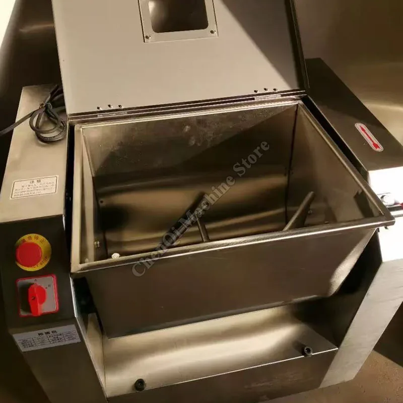 خلاط العجين الكهربائي آلة تقليب المعكرونة 15 كجم خلاط طعام أوتوماتيكي تجاري صنع الخبز الدقيق حامل العجن عن طريق البحر