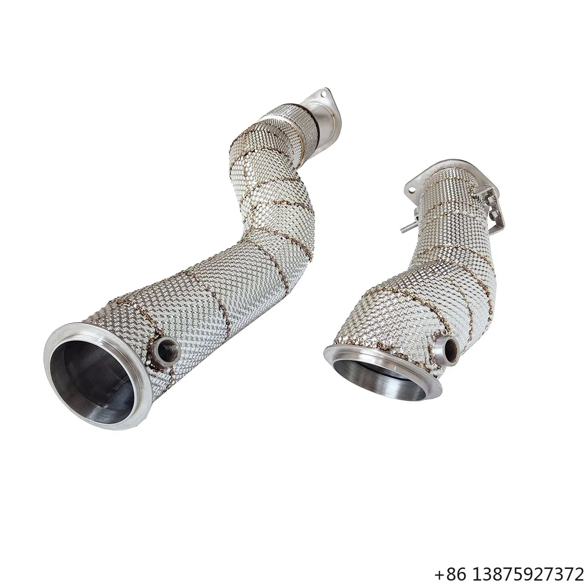 

For X3M X4M Lci 3.5 Inch Stainless Steel Sports Insulate Against Heat Downpipe Ecnal Product