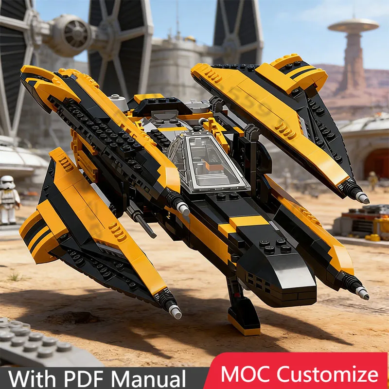 

721 PCS Galactic Empire Bricks Xilencer MK2 MOC Customize Modular Building Block Kids Brick Creative DIY Boys Holiday Toy Gifts