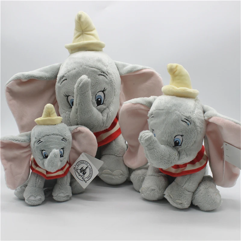 Original Disney Dumbo Plush Toy Dolls High Quality Birthday Christmas Gift For Children  Soft Peluche Doll christmas gift