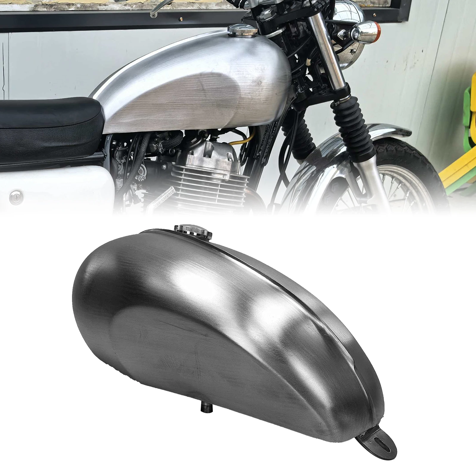 Motorcycle 12L Petrol Gas Fuel Tank For Honda CB400ss 2001-2008