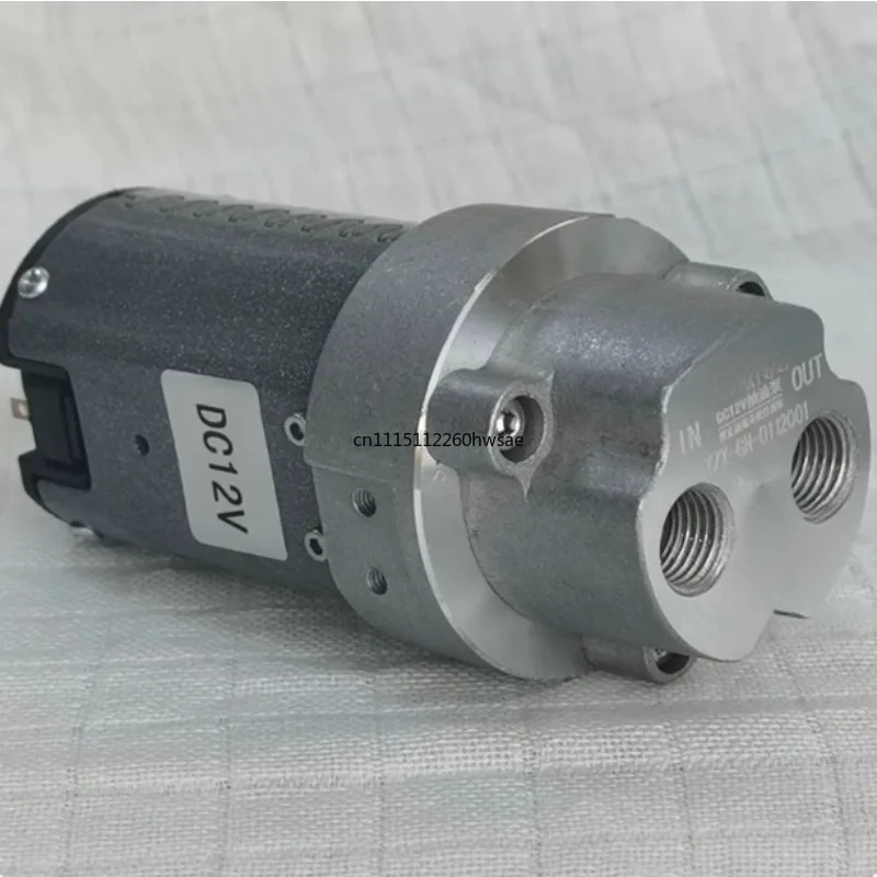 2.0L/MIN Suitable for Engine Oil, Hydraulic Oil and Lubricating Fluid DC 12V Low Noise Electric Oil Transfer Pump