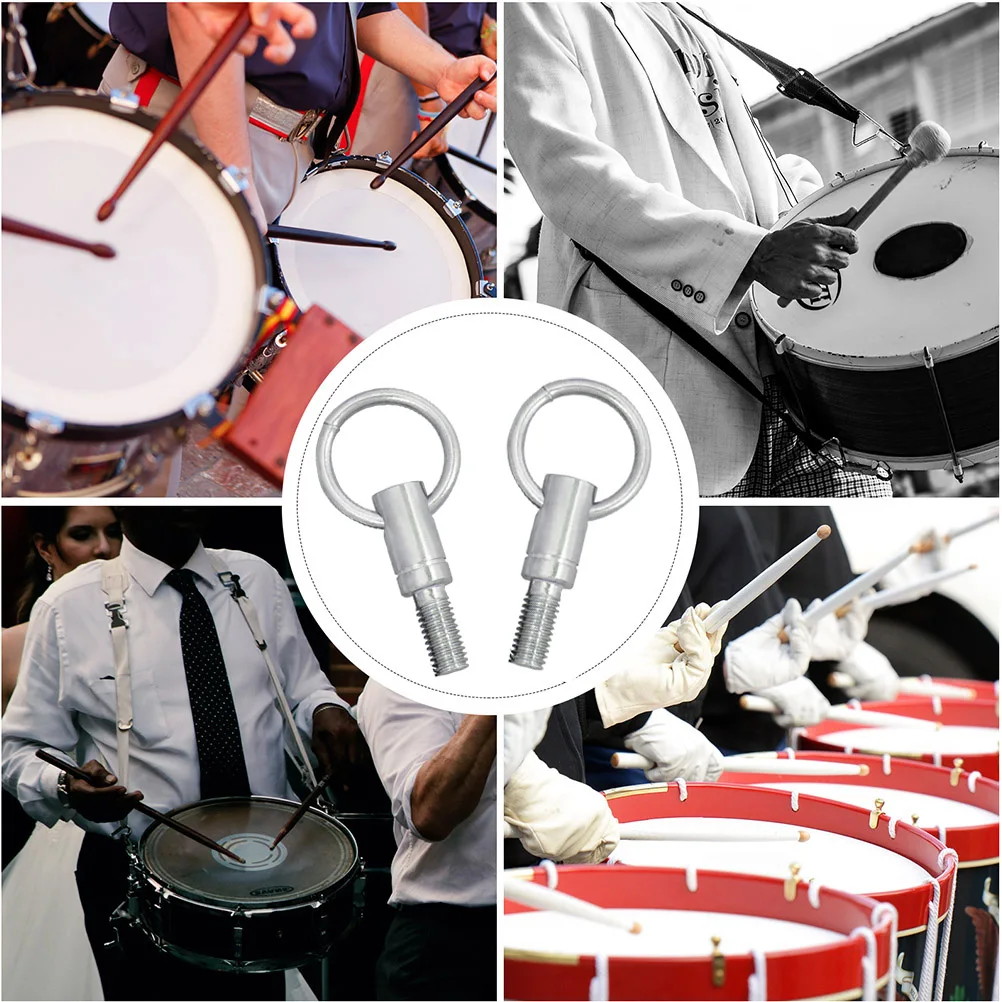 

Metal Durable Snare Accessory Belt Buckle Strap Screws Adjustable Drum Belt Buckle Strap Fixing Screw Snare Drum Percussion