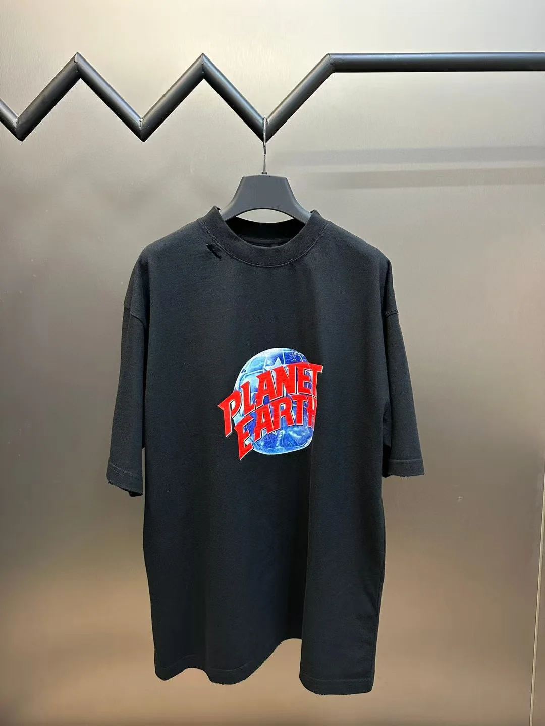 BLCCNIEGEA Heavyweight High-Quality Paris B T-Shirt Loose Fit Short Sleeve Crew Neck Print Letter Design Pure Cotton Unisex