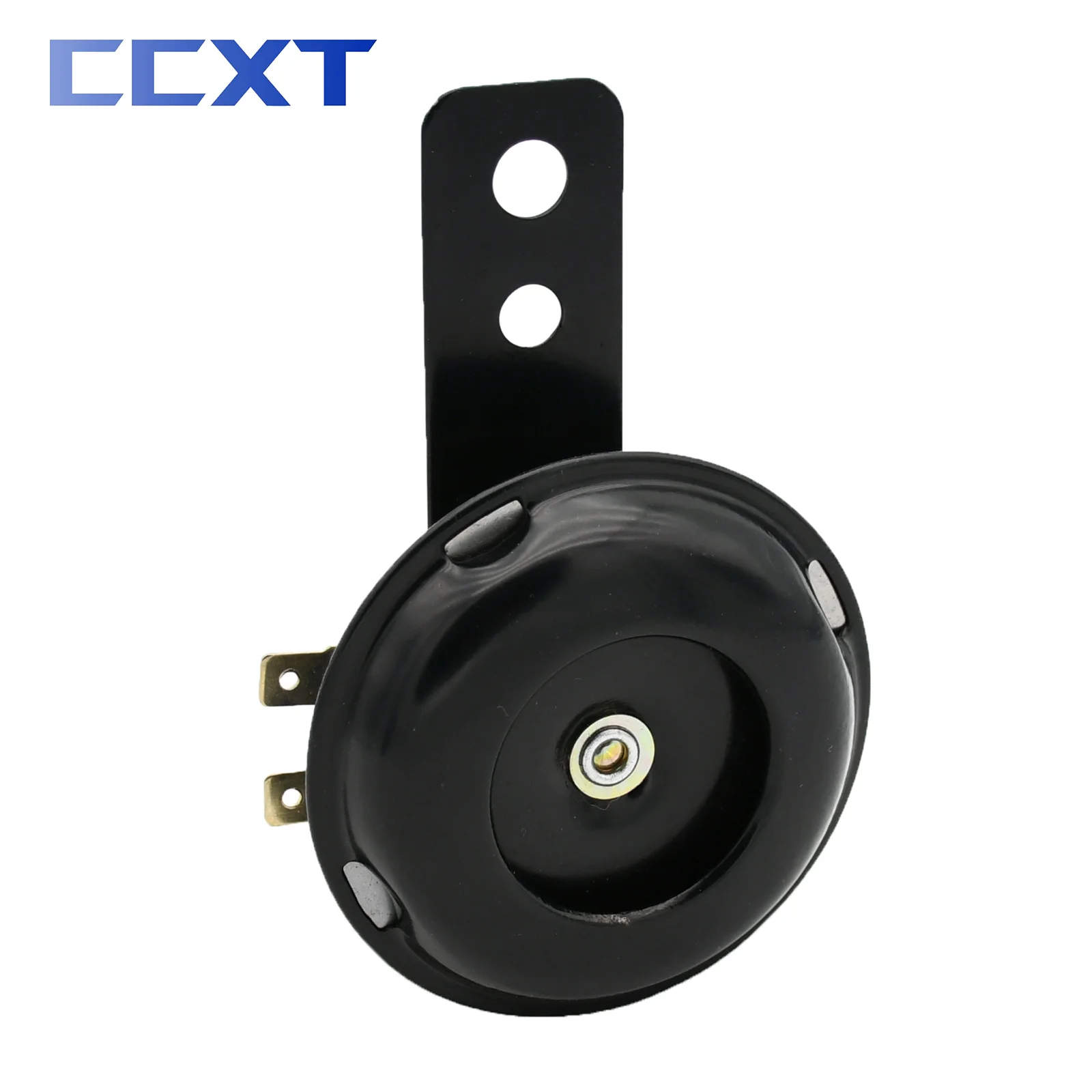 Motorcycle 12V 105dB Electric Horn Waterproof Round Speaker Loud Electric Horn For KTM Honda Yamaha Kawasaki Dirt Bike Universal