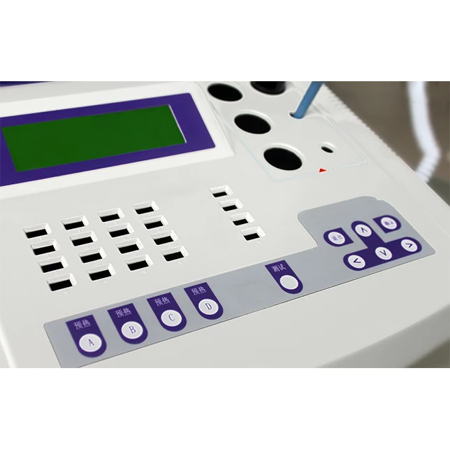 محلل التخثر شبه الآلي 3 قنوات تخثر شبه تلقائي للمختبر