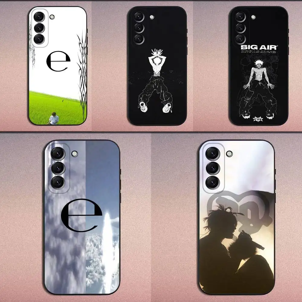 

Drain Gang Ecco2k Phone Case For Samsung Galaxy A20,A21s,A22,A31,A32,A52,A53,A72,73,A80 Soft Black Cover