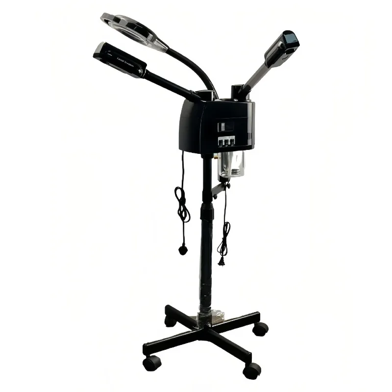 3-in-1 double-tube hot and cold sprayer facial steamer facial hydration hot and cold spray facial steamer