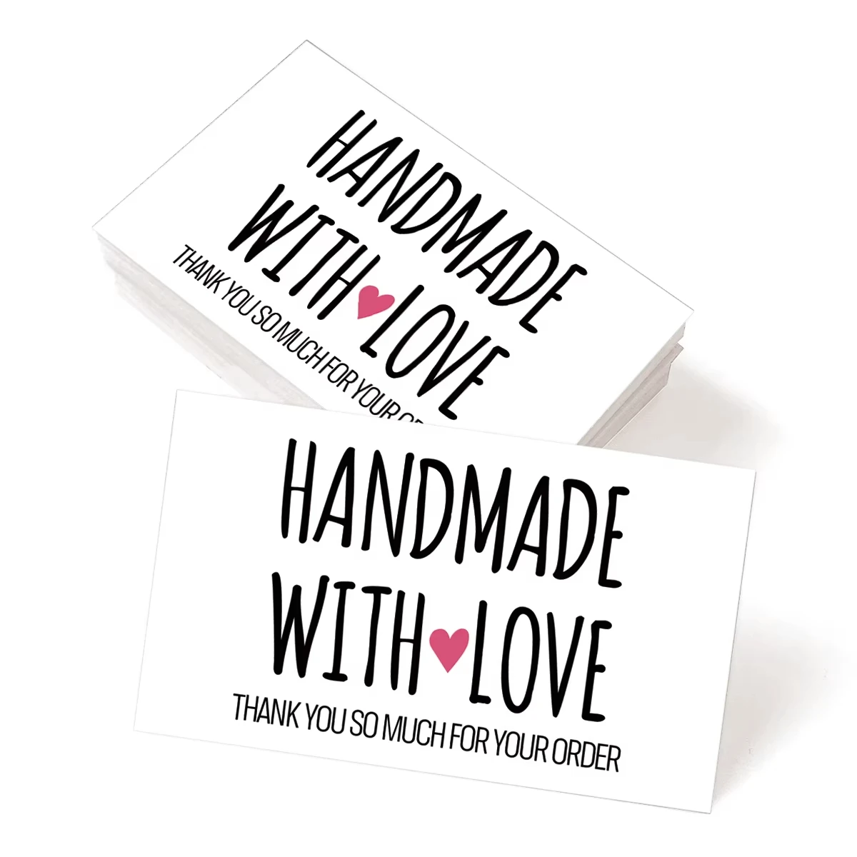 50/100pcs Custom Cards Thank You Card Business Card Personalized Logo Packaging For Business Wedding Invitation Gifts Decor Card view 4