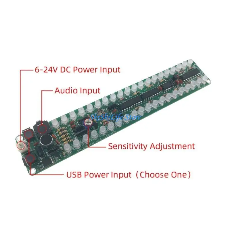e65e DIY Soldering LED Sound Sound Levelizers Level Count