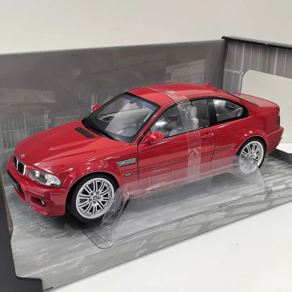 DCM 1:64 BMW M5 E39 Miniature Voiture En Métal, Jouet De Collection Rouge/bleu