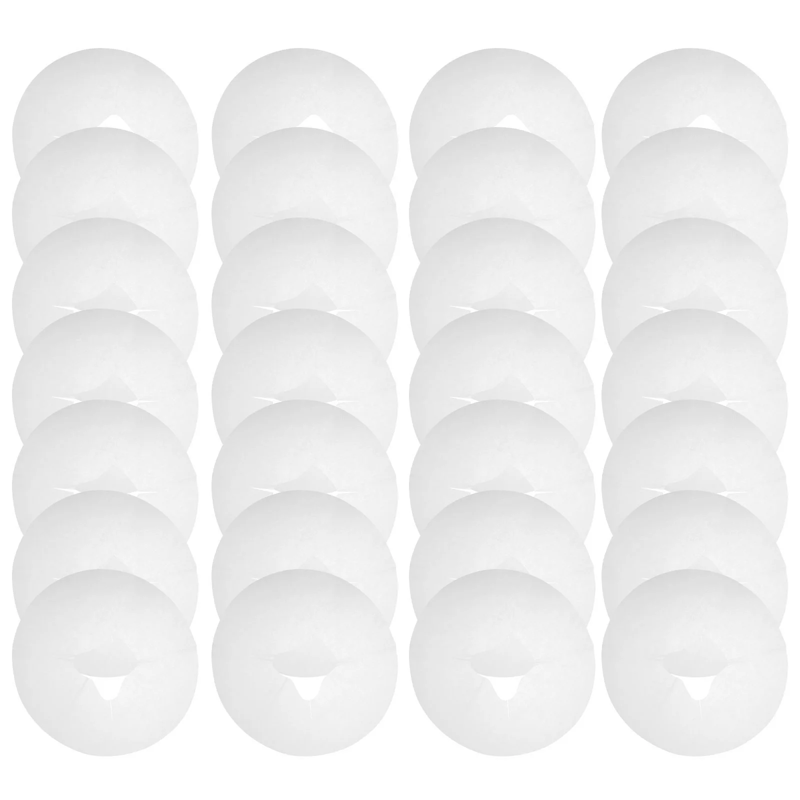 

100 Pcs Body Pillow Cover Rest Cradle Face Hole Mat Massaging Pad Paper Towels Massage Headrest Cushion Bracket