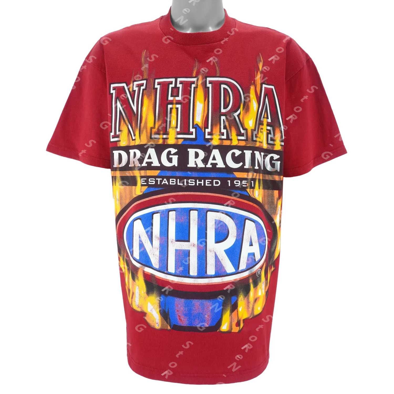 Vintage Style NHRA Drag Racing T-Shirt 2000s Retro nostalgia Tee Man Women Sport Comfort T-Shirt leisure 3D Fashion Sports Shirt