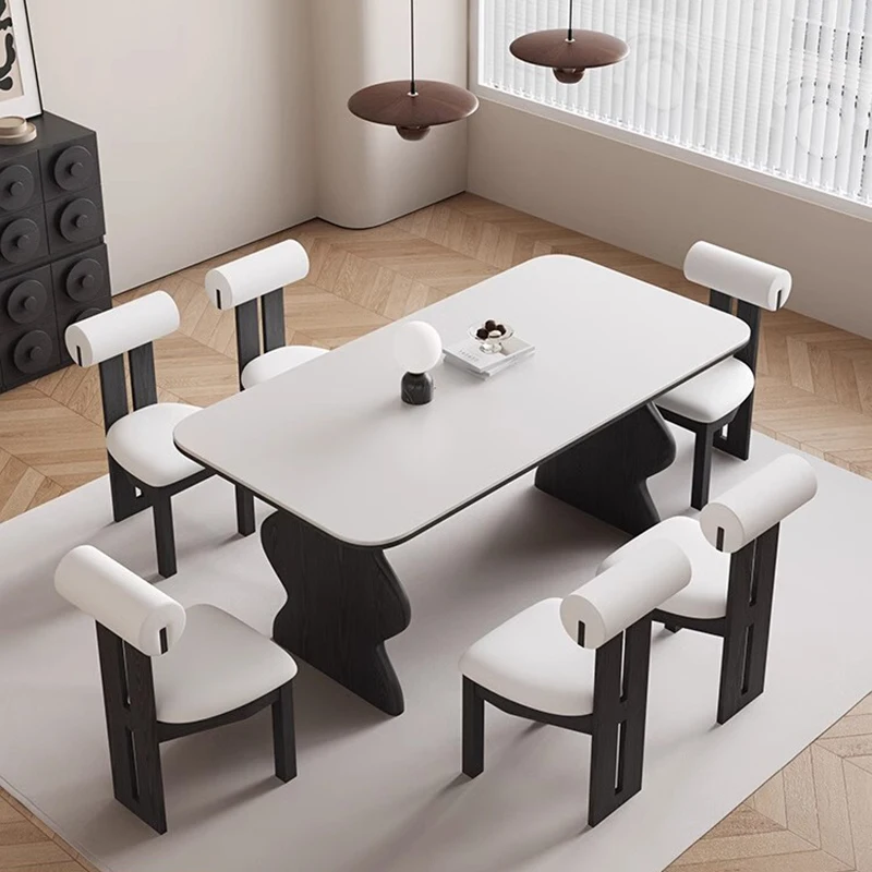 

Lounge Garden Dining Table Designer Corner Reception Service Dining Table Luxury Living Room Juegos De Comedor Kitchen Furniture