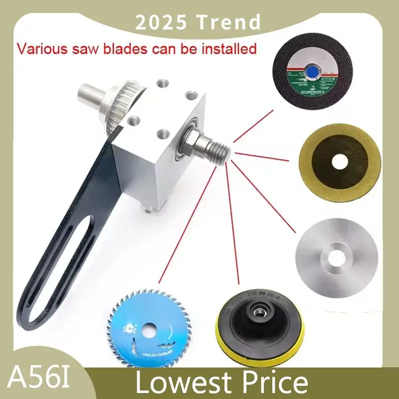 

A56I Top Mini Table Saw Spindle DIY Woodworking Cutting Spindle Bearing Seat For Table Saw Home Saw Bearing Block