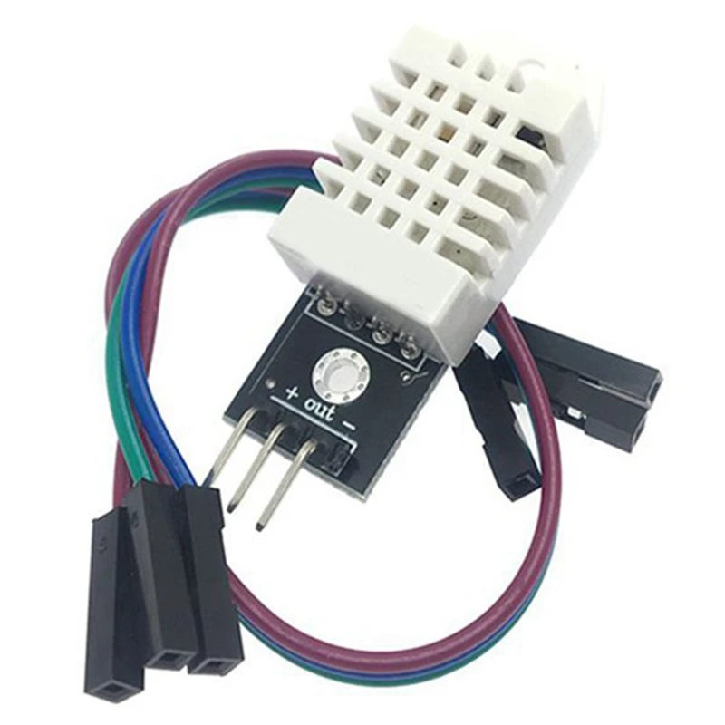 Imagem -03 - Temperatura e Umidade Módulo Sensor com Cabo para Arduino e Raspberry pi Incluindo Ebook Rise3pack Dht22 Am2302