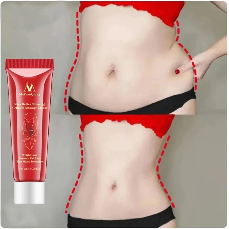 MeiYanQiong 40g Body Cream Slimming Fat Burning Mild Build Slender Figure Cellulite Remover Healthy Slimming Body Care Products