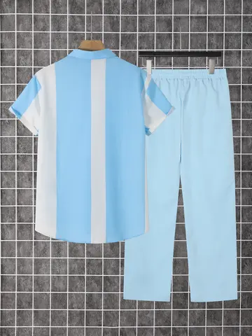 10 best sales herrshortsset i två delar - №5