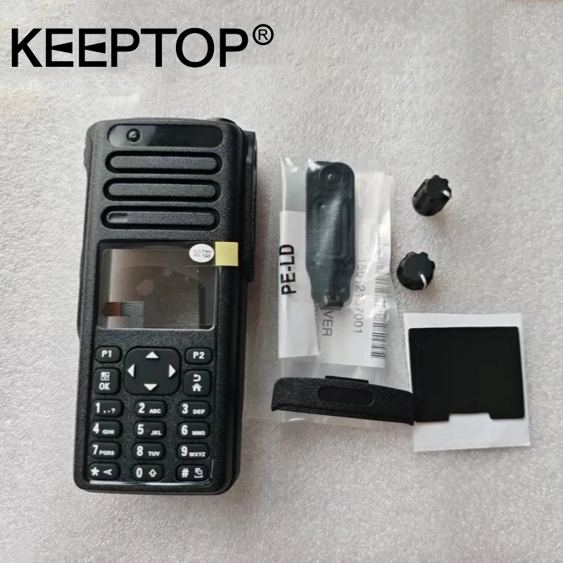 

Two Way Radio Replacement Housing Case Kit with Speaker for Motorola DGP8550 DP4800 DP4801 XPR7550 Walkie Talkie