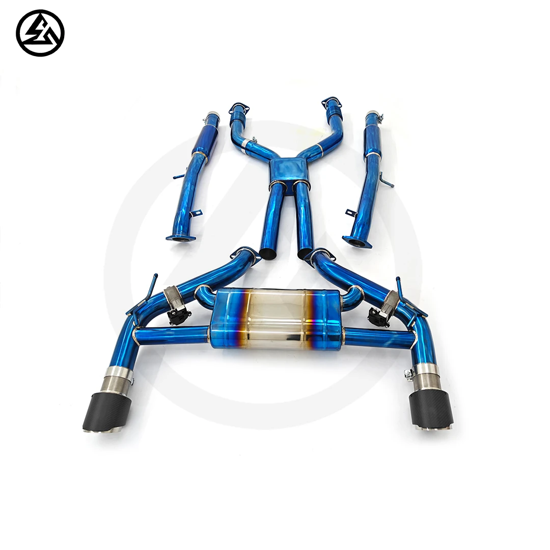 High Performance Titanium Front Pipe& Exhaust For Infiniti Q50 Q60 3.0T Front Pipe Valvetronic Exhaust System