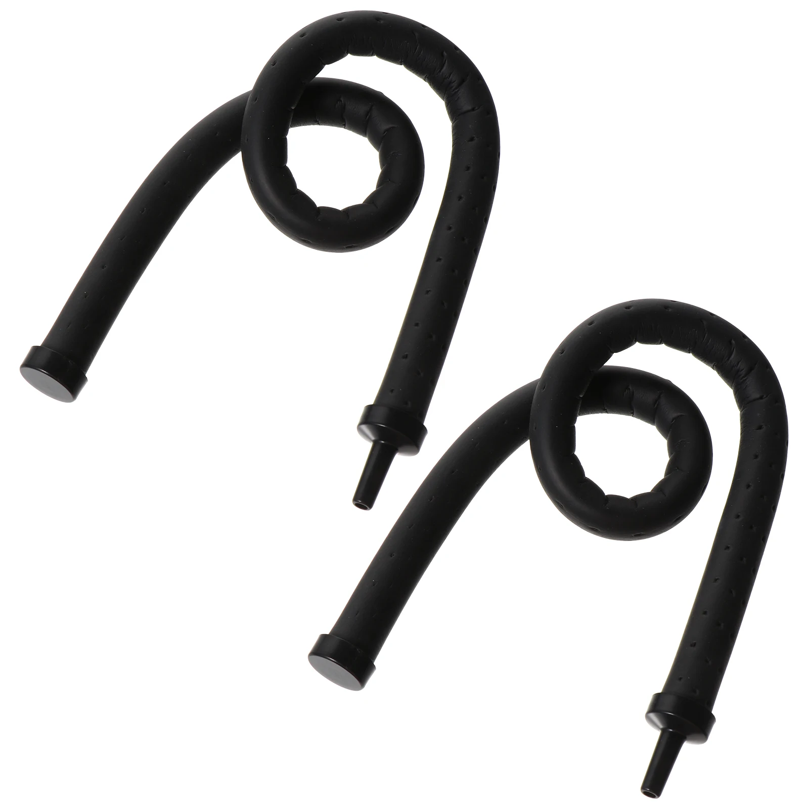 

2Pcs Aquarium Air Diffuser Rubber Bubble Tube Flexible Hose Oxygen Bubble Supply Fish Tank Curtain Aquarium Rubber Tube